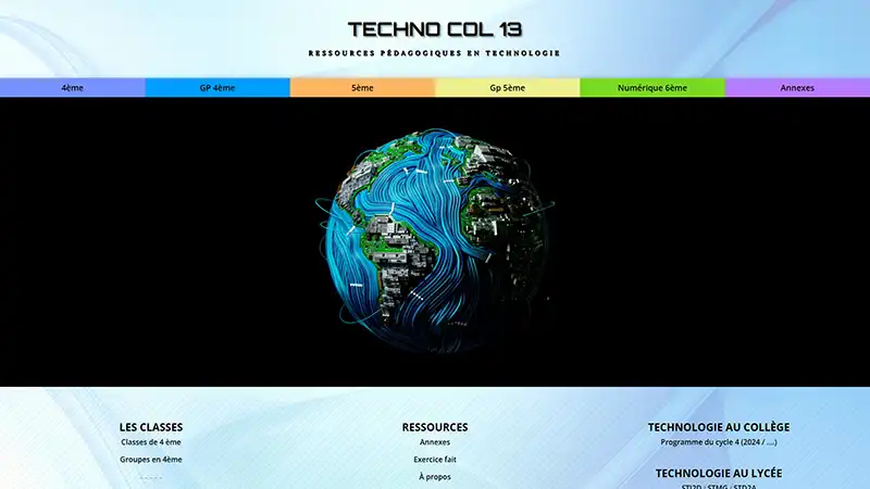 Technologie au collège.