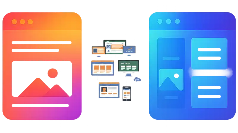 Site One-Page vs Site Multi-pages